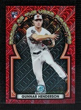 2023 Bowman Mega Box Red Mojo Refractor 3/5 Gunnar Henderson #ROYF-15 k4s