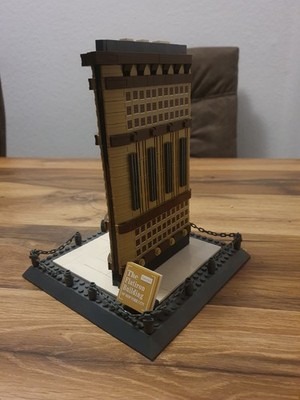 Wange 4220 Architect-Set The Flatiron Building of New York Modell Klemmbausteine