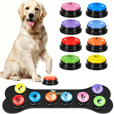Dog Buttons for Communication Starter Pack 8 Dog Talking Button Set, 30S Voice R