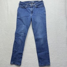 Carhartt Jeans Womens 6 Regular Blue Relaxed Fit Stretch Denim Carpenter Pants