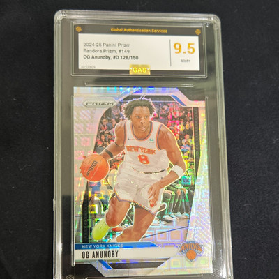 Panini 2024-25 Prizm OG Anunoby Pandora Prizm #149 128/150 GAS 9.5 Knicks