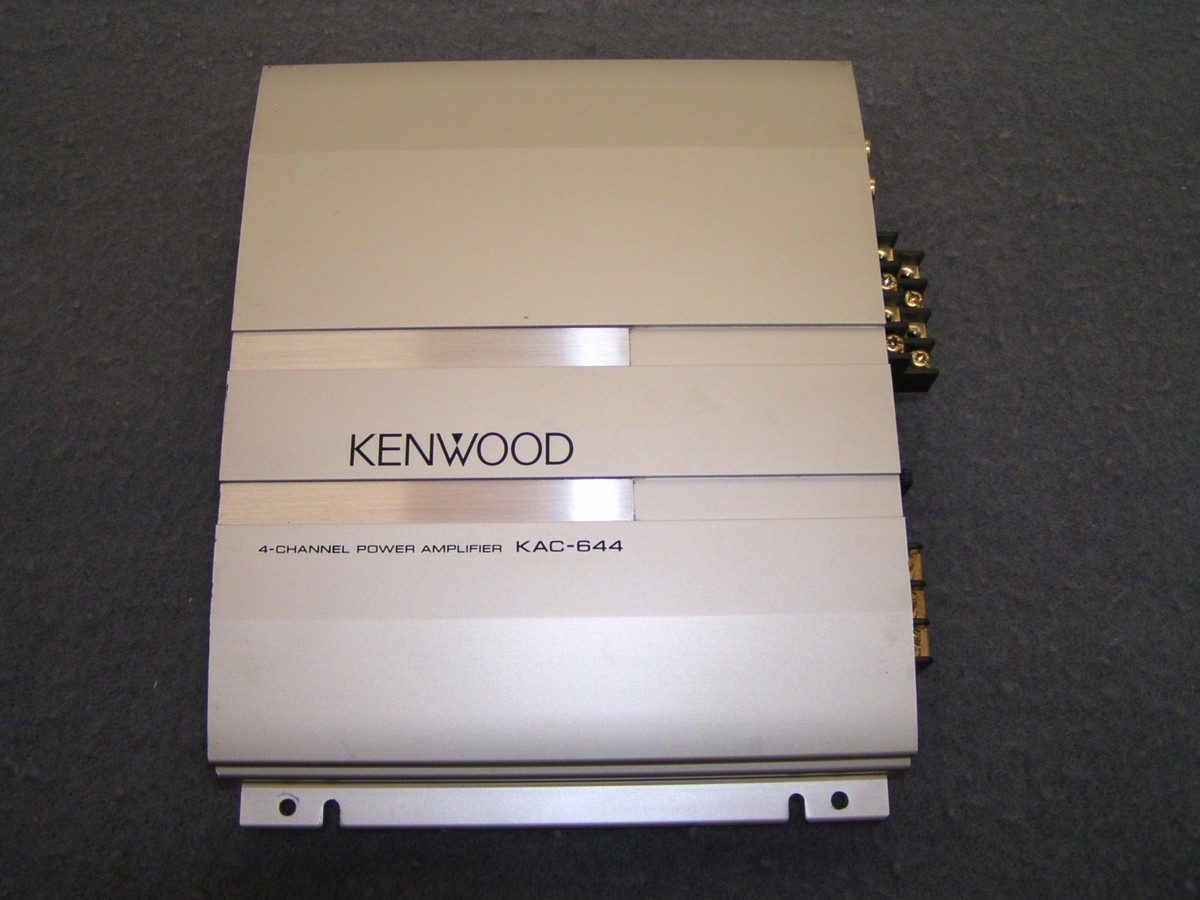 Kenwood Kac-644 4ch Power Amplifier Maintenance Completed for sale