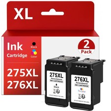 PG-275XL CL-276XL Ink compatible for Canon Pixma TS3500 TS3722 TS3522 TR4722 Lot