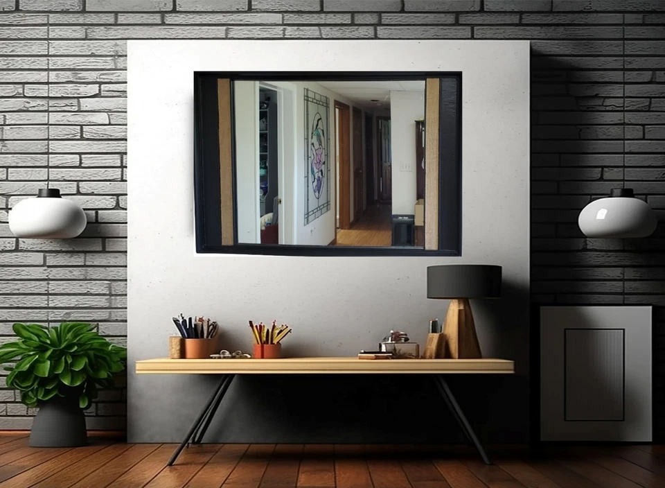 Espelho “Perspecta” Kent Coffey 1963 reestilizado – 50 x 32” - Imagem 2 de 4