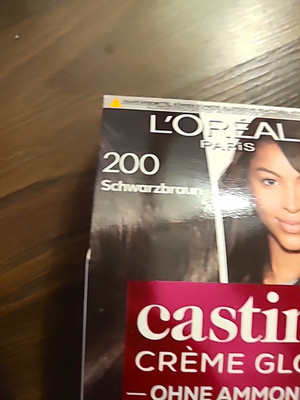L'Oréal Paris Casting Crème Gloss Haarfarbe 200 Schwarzbraun Creme ohne Ammoniak