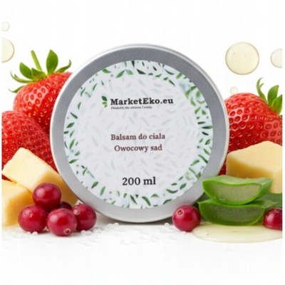 Körperbalsam Tiefenwirksame Feuchtigkeitspflege Shea-Frucht Erdbeere Cranberry
