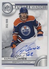2023-24 SP Authentic Auto Future Watch 353/999 Raphael Lavoie #171 Auto 1k9