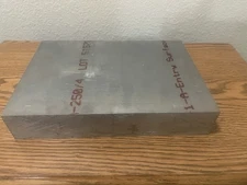 2" X  7.5"  X 11" new  solid aluminum plate flat bar stock