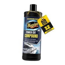 Meguiar's Marine/RV Power Cut Compound M9132, 32 Fluid Ounce Power-Cut Compound