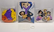 Coraline Happy Birthday Banner Balloons Cake & Cupcake Toppers Party Supplies
