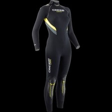 Cressi 5mm Castoro Womens all-in-one Ultraspan Full Body WET SUIT SIZE L