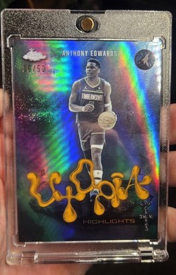 Anthony Edwards Utopia  Gold /50 Sp Cactus Jack 2025
