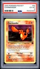 2000 POKEMON ROCKET #50 CHARMANDER PSA 6