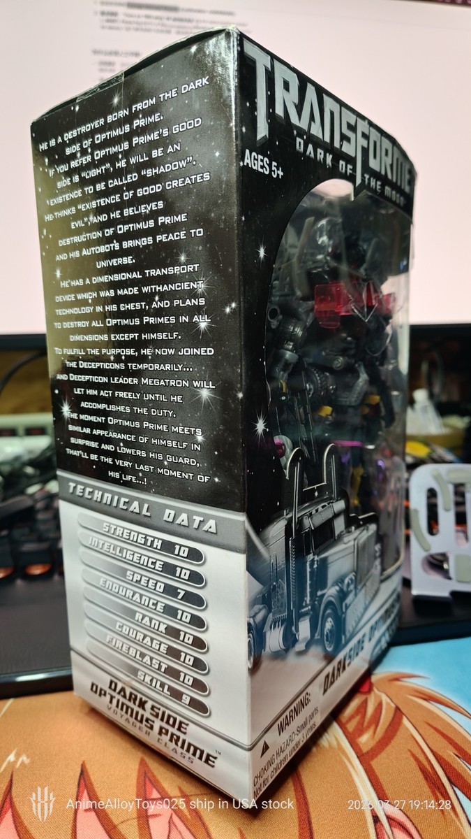 Takara Tomy Transformers DOTM Lawson Exclusive Darkside Optimus