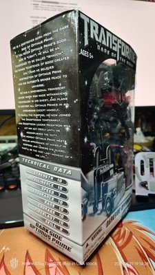 Takara Tomy Transformers DOTM Lawson Exclusive Darkside Optimus