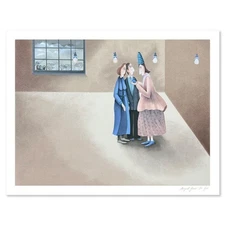 Avigail Yoresh, Limited Edition Serigraph, Hand Signed and Numbered with Letter