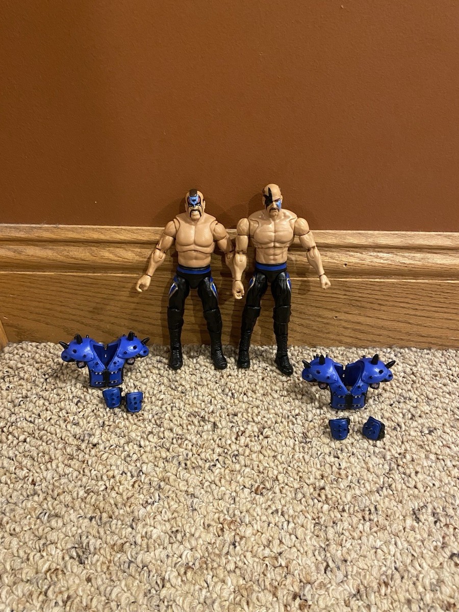 Wwe Ultimate Edition Custom Blue Road Warriors Wcw Legion of