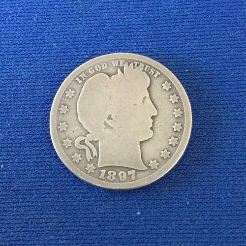 1897-O Barber Quarter — photo from the most recent tracked eBay sale