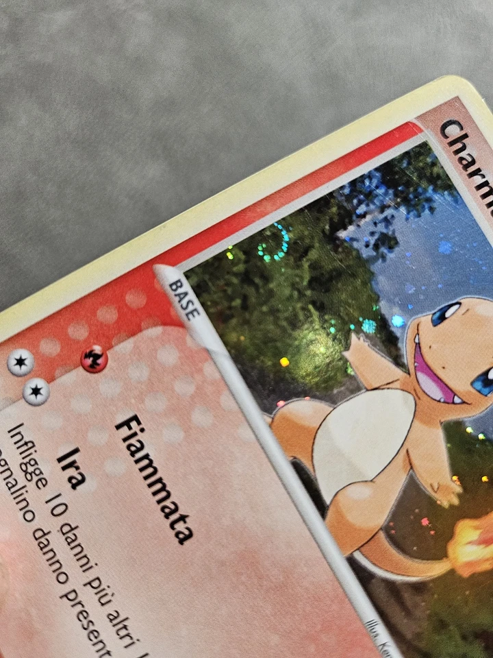 Pokémon SPANISH Charmander 🌀SWIRLS🌀 113/112 Secret - FireRed & LeafGreen - NM - Image 2 of 4