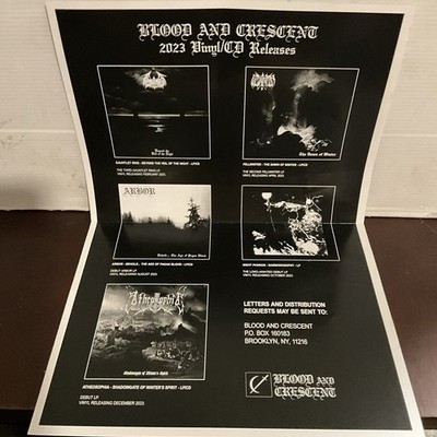 Abigor - Apokalypse LP 2023 W.T.C. Productions – W.T.C.185 NM/NM