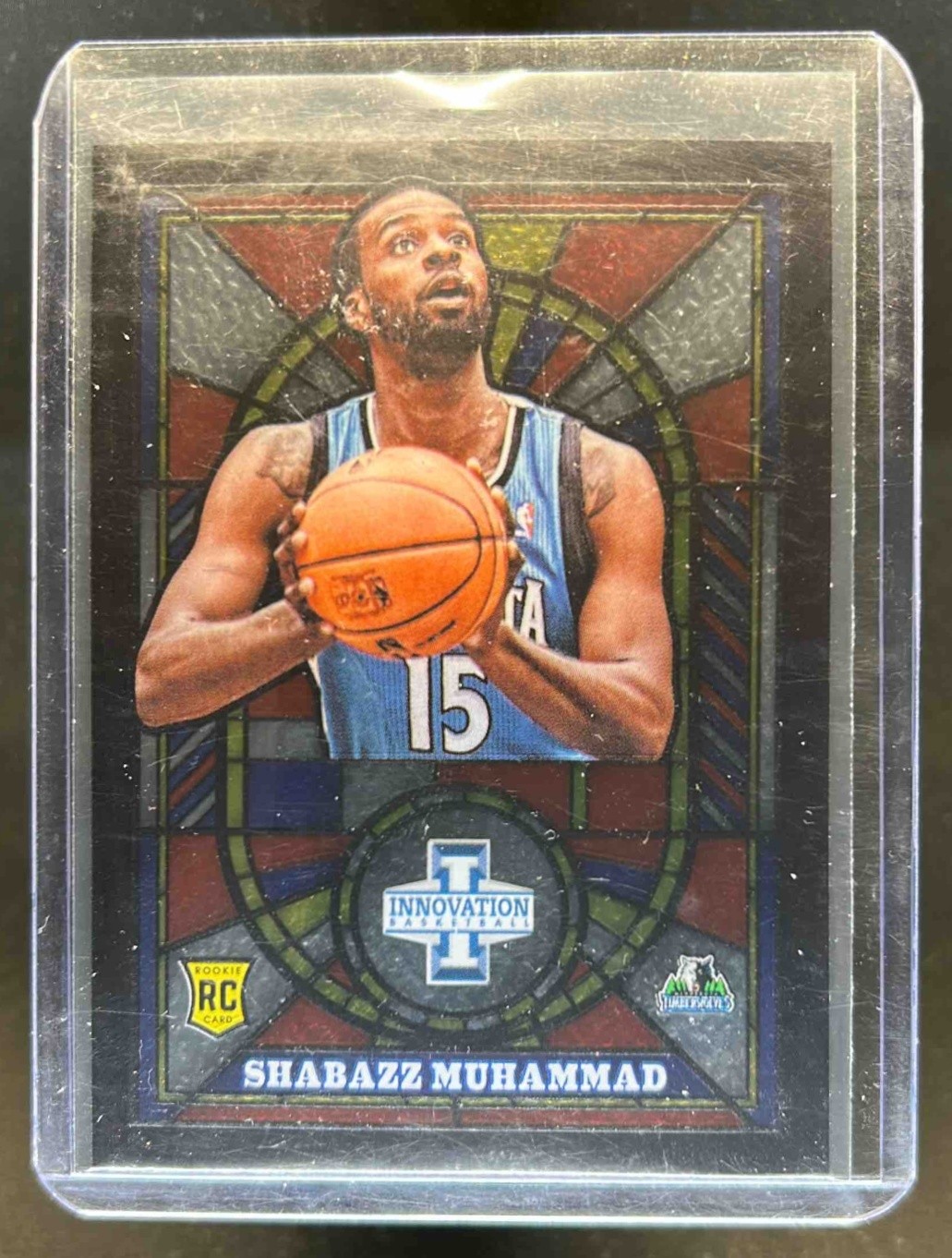 2013-14 Panini Innovation Shabazz Muhammad Rookie Stained Glass RC #23
