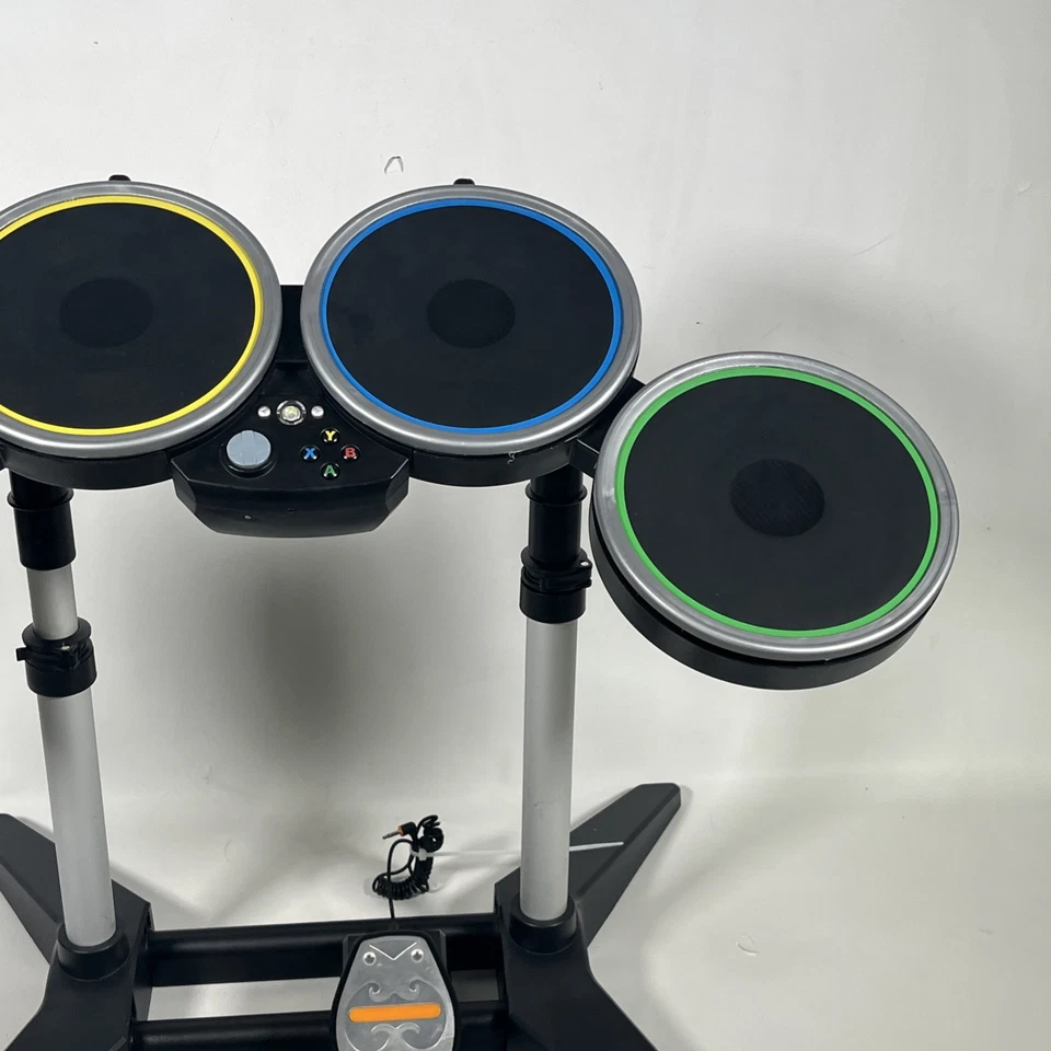 Harmonix Rock Band Wireless Drum Set w/ Foot Pedal Xbox 360 XBDMS2 - Image 3 of 4