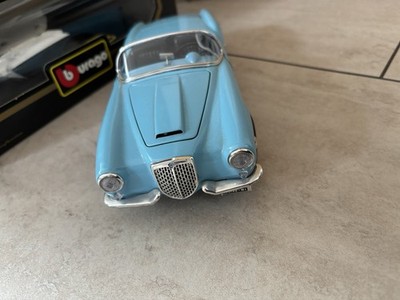 Bburago Burago Modellauto 1:18 Lancia Aurelia B24 Spider 1955 Cod. 3010,hellblau