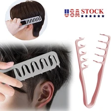 USA Wide Tooth Hair Comb Wide Tooth Comb For Curly Hair Roots Volumizing 