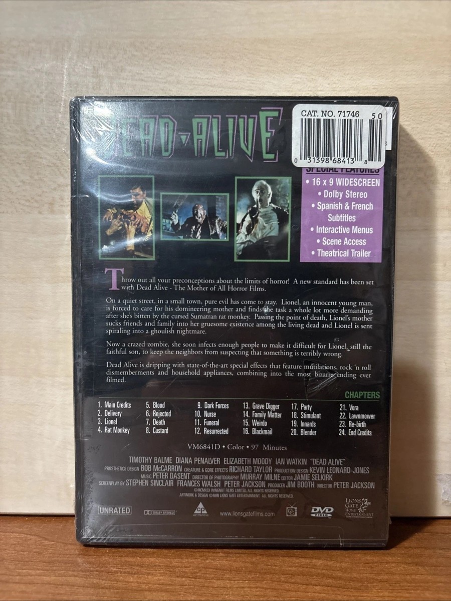 Dead Alive (DVD, 1998, Unrated Version) for sale online | eBay