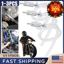 3x Brake Bleeder Hose - One Way Check Valve Tube Bleeding Tool Kit for;Car Moto