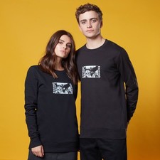 Image of Official The Dark Knight Batman Adults Sweatshirt - Black