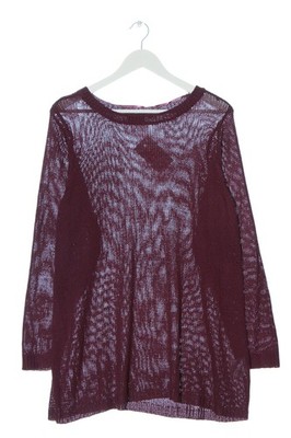 ZIZZI Häkelpullover Damen Pullover Gr. DE 40 pink Casual-Look