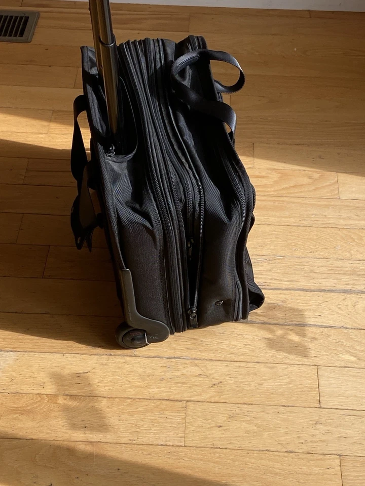 Tumi Alpha Rolling Expandable Briefcase Laptop wheels Bag deluxe 26103DH - Image 4 of 4