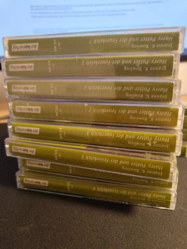 Harry Potter und der Feuerkelch - 16 MC Hörbuch - Hörverlag - Bild 2 von 2