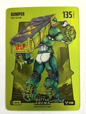 Bo Jackson Battle Arena Dumper Glow Green Battlefoil SP Power 135 GBF-82