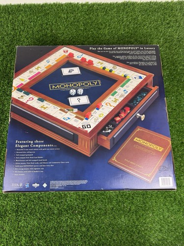 NUOVO Sigillato Monopoly Collector's Luxury Edition Gioco da Tavolo Soluzioni Vincenti - Foto 3 di 7