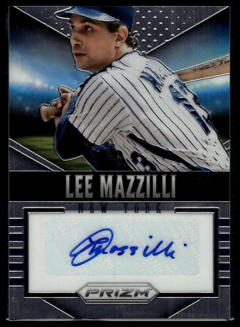 2014 Panini Prizm #22 Lee Mazzilli Signatures AU AU