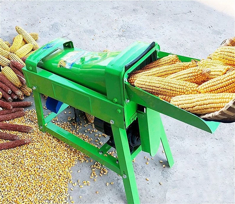 2200W 220V 2800rpm Electric Corn Sheller Thresher Threshing Stripping Machine.