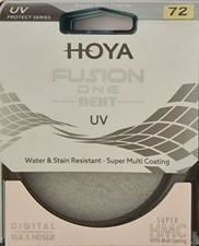 Hoya 72mm Fusion One Next UV  Hoya 72mm UV Filter New & Sealed