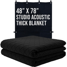 Pro Studio Sound Dampening Blanket 48" x 78" Thick Acoustic Sound Treatment