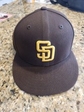 San Diego Padres Authentic Official MLB On-Field 59FIFTY Fitted Cap Hat 7 1/4