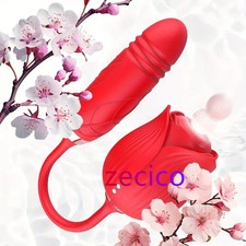 Rose Massager, Strong Vibration, Water Resistant, 10 Settings, Rechargeable NEW