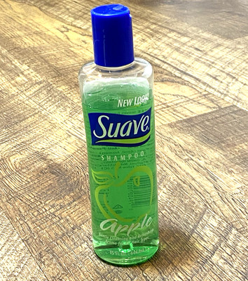 VTG Suave Green Apple Shampoo Helene Curtis 15 oz 95% Full Discontinued