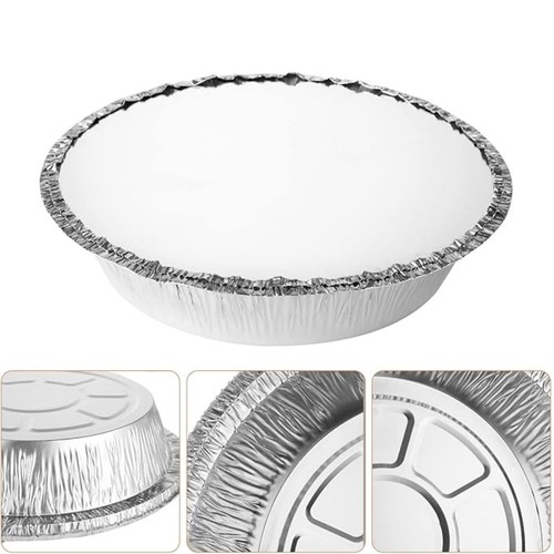 Foil Food Containers With Lids Aluminium Tray Takeaway Microwave Safe Non-Toxic - Picture 30 of 31