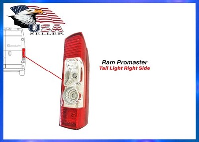 For 2014-2026 Ram Promaster Rear Tail Light Right Passenger Side Local Pickup