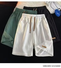 Men's Summer Shorts Quick Dry Lightweight Breathable Casual Beach Pants