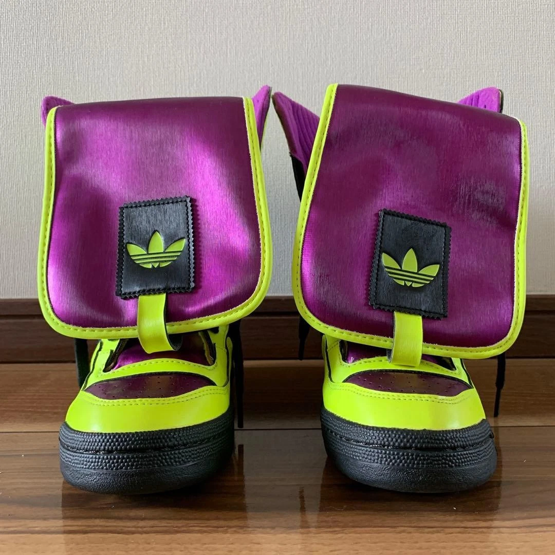 Jeremy Scott x adidas Tall Boy Summer Purple Green for Sale