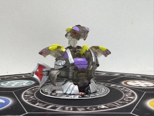 Bakugan Darkus Translucent Knight Percival Spins Japan Import MG Authentic Rare