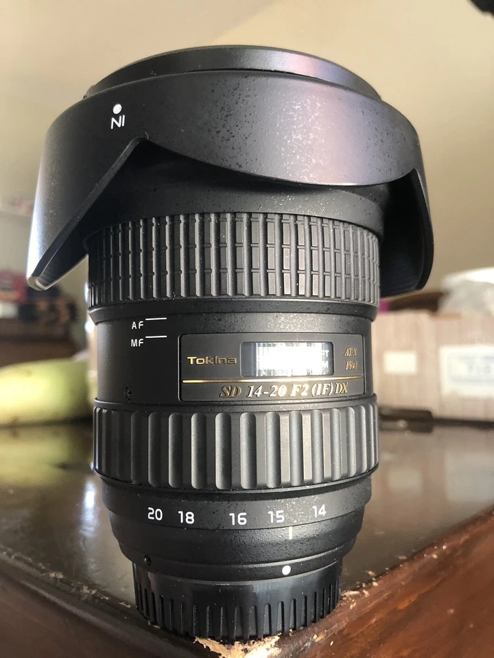 Tokina SD 14-20mm F2 Lens Nikon d50,70,80,90,200,300,7000,7100,7200,7500 - Image 2 of 4