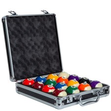 Pool Balls Billiard Set - Regulation Size - 17 Pc Professional Pool Set w/ Cu...